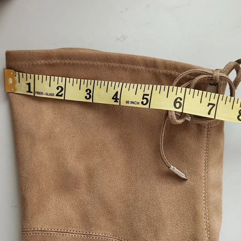 Marc Fisher LTD Arletta  Tan Over-the-Knee Boots Size 7